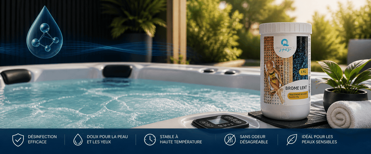 Spa au brome : guide complet du traitement au brome pour spa Quality Spa - Quality Spa