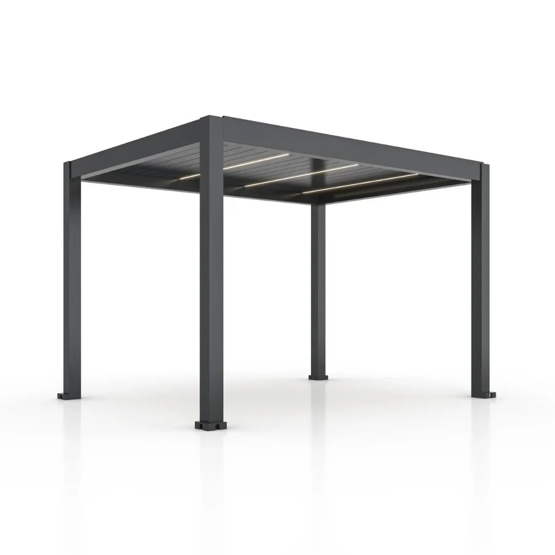 3.5x3.5m Pergola Bioclimatique : Gamme Alto - Quality Spa