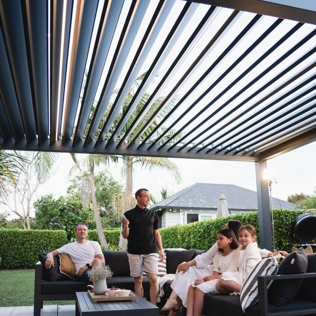 4x3m Pergola Bioclimatique : Gamme Alto - Quality Spa