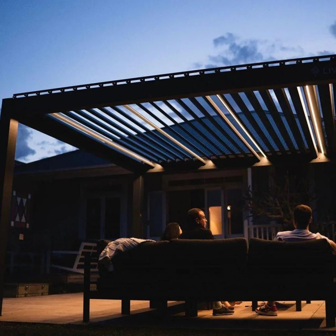 4x4m Pergola Bioclimatique : Gamme Alto - Quality Spa