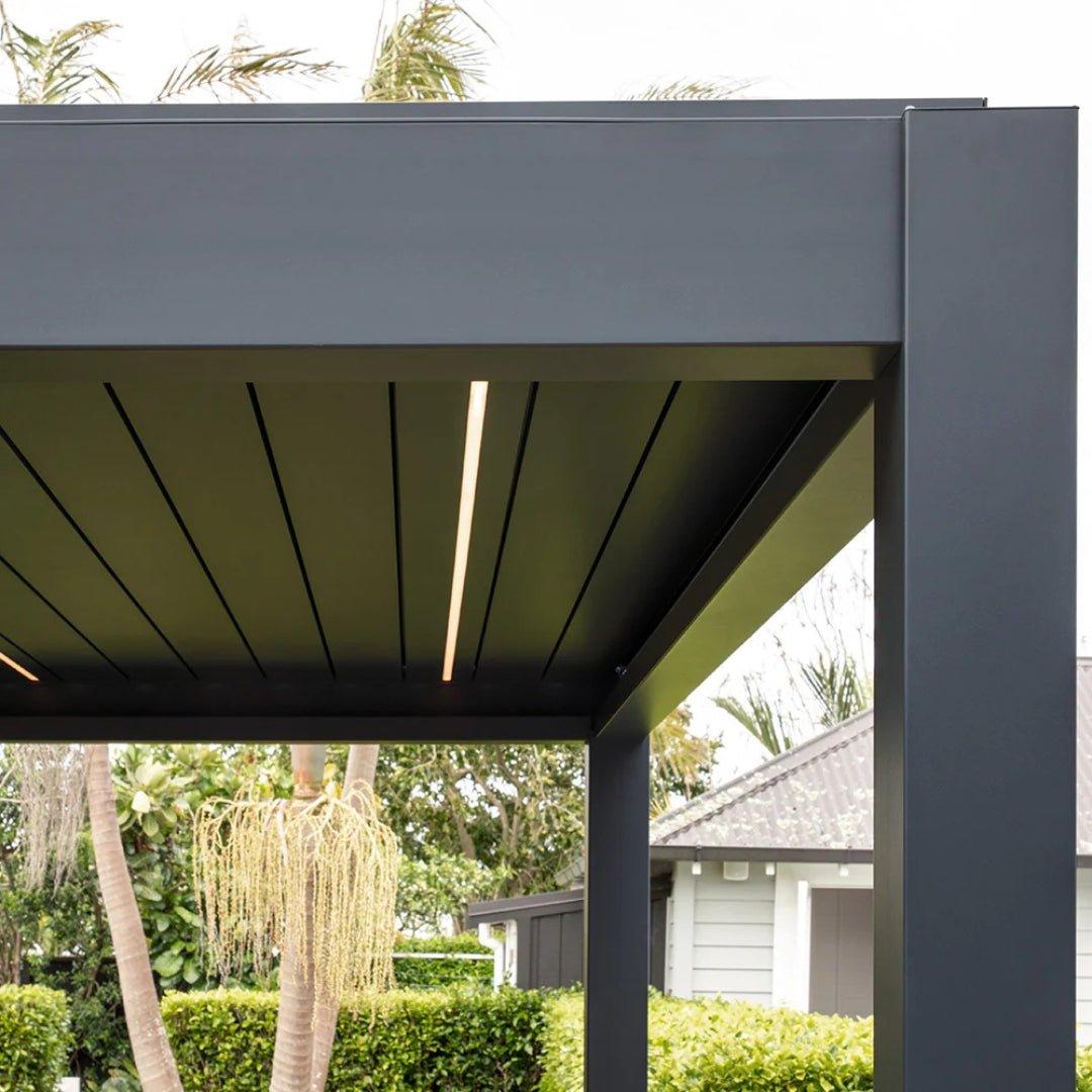 6x4m Pergola Bioclimatique : Gamme Alto - Quality Spa
