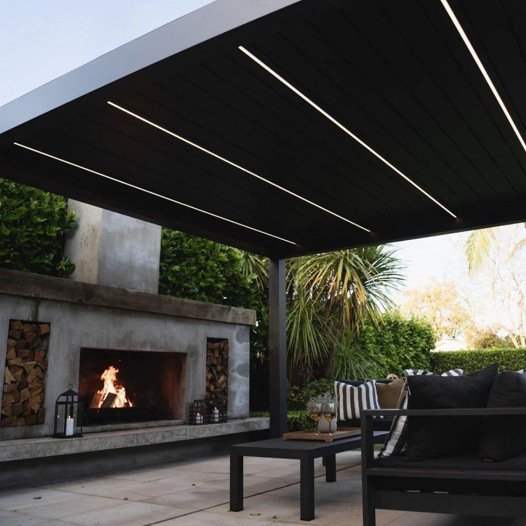 6x4m Pergola Bioclimatique : Gamme Alto - Quality Spa