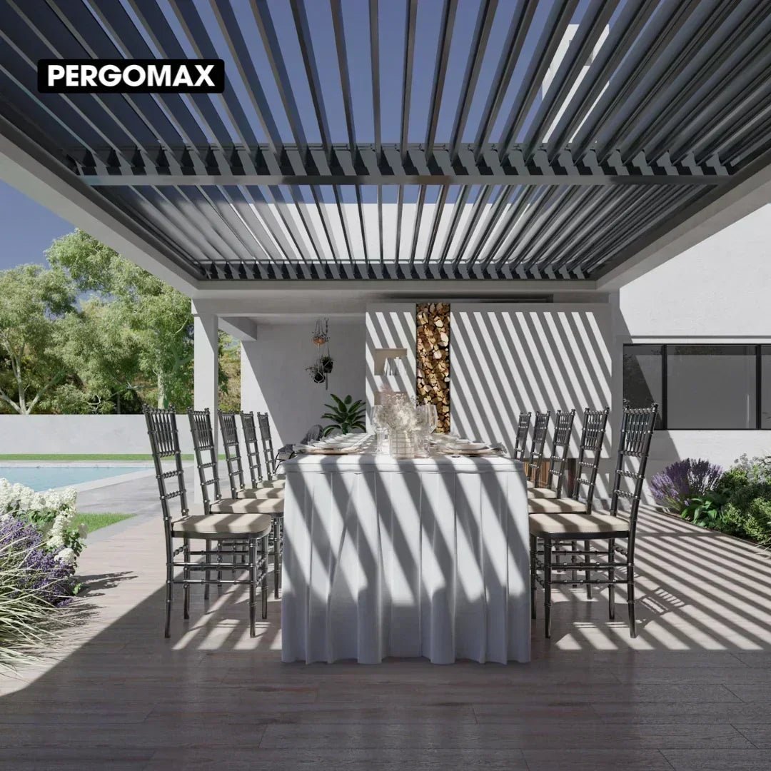 8x3m Pergola Bioclimatique : Gamme Signature - Quality Spa