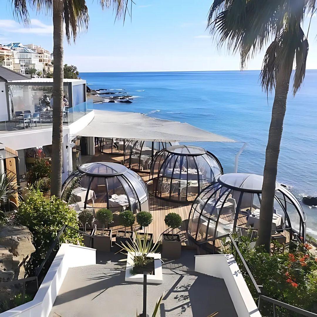 Dôme Abri pour Spa | Bull’OSpa : La Sphère tournante à 360° - Pergomax