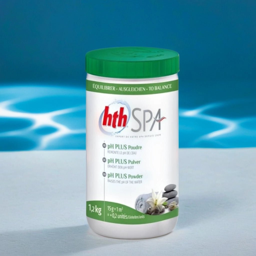 PH + | PH plus - Equilibre de l'eau | HTH Spa - Quality Spa