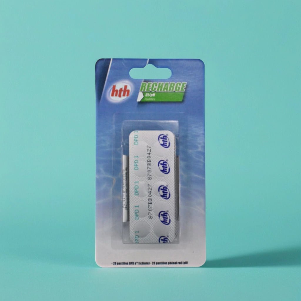 Recharge 40 pastilles DPD n1 et Phénol red - Quality Spa