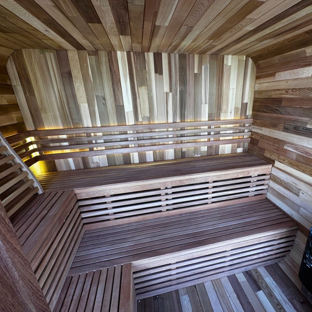 Sauna Cube Extérieur XXL Black - Design Moderne - Quality Spa
