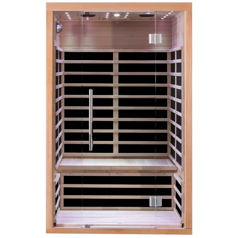 Sauna Infrarouge Luxe 2 PLACES - BRUKA 2 - Quality Spa