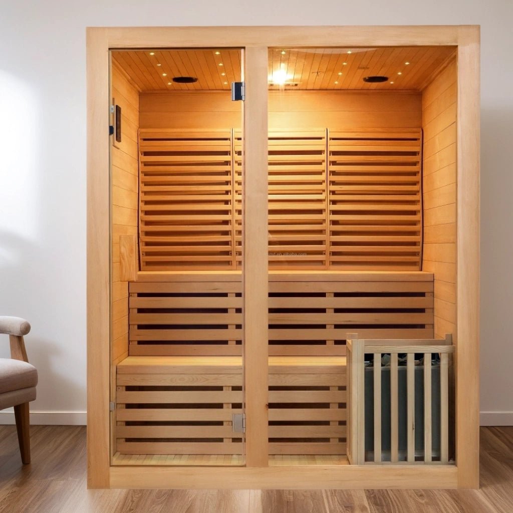 Sauna Traditionnel 4 places Pro - Solvak - Quality Spa