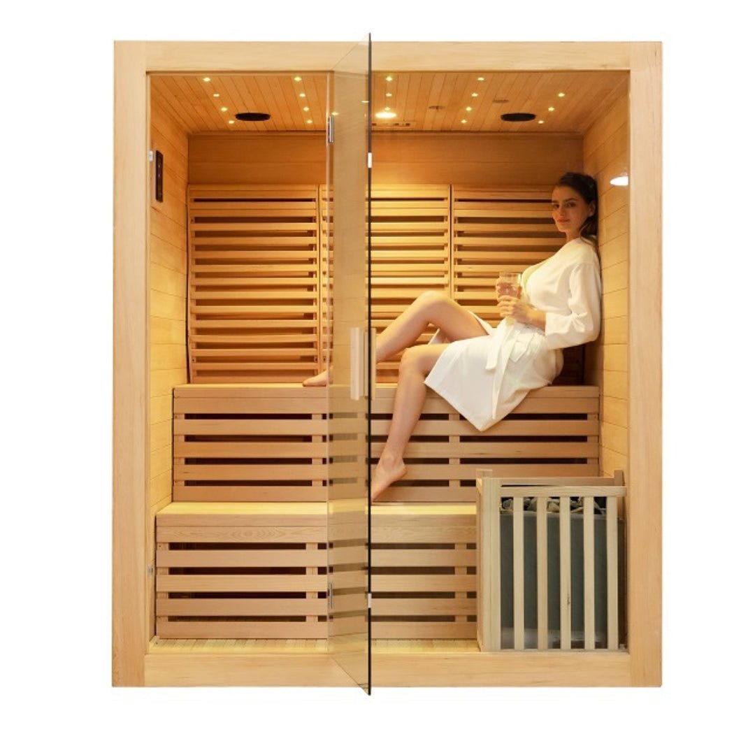 Sauna Traditionnel 4 places Pro - Solvak - Quality Spa