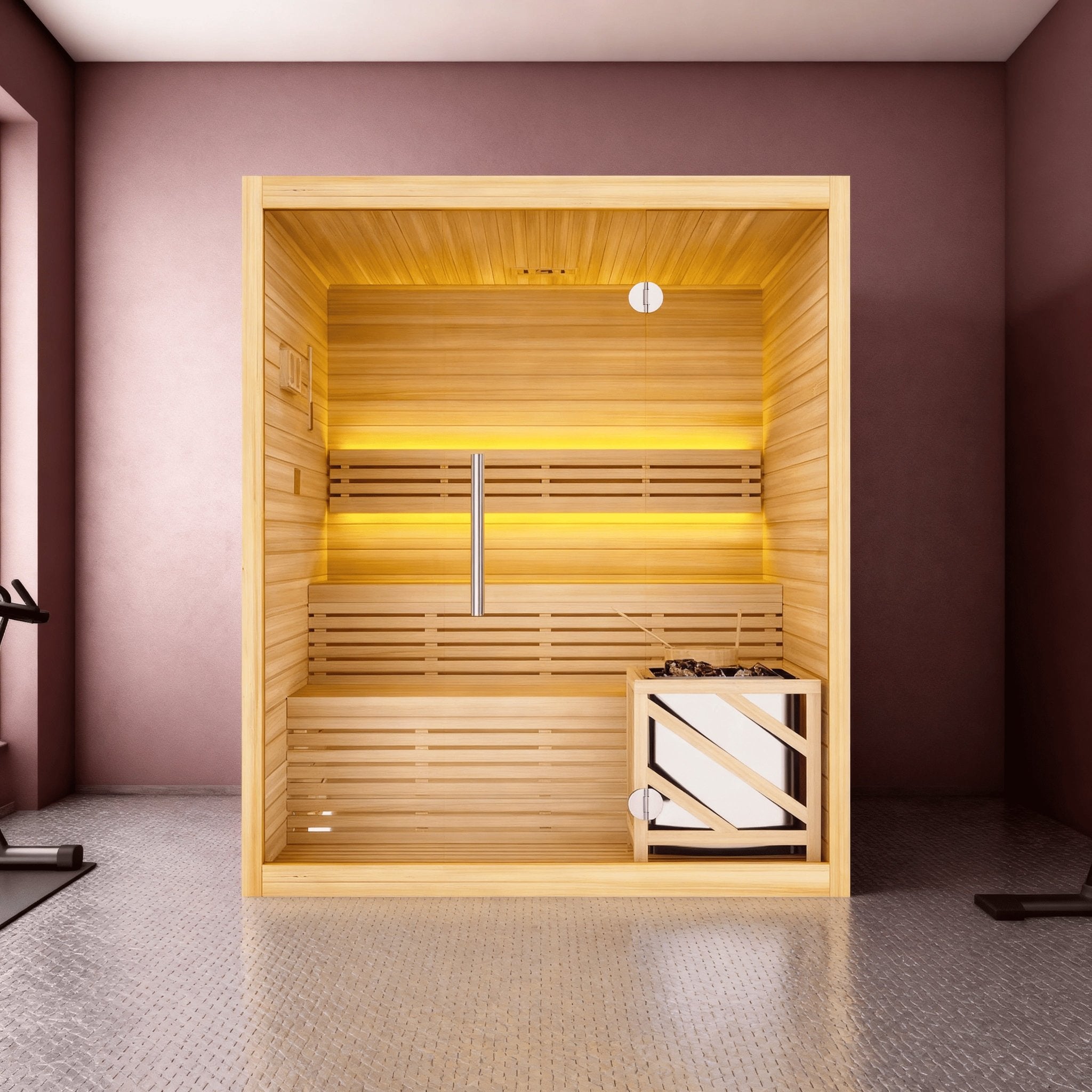 Sauna Traditionnel 4 places Siberia - Quality Spa