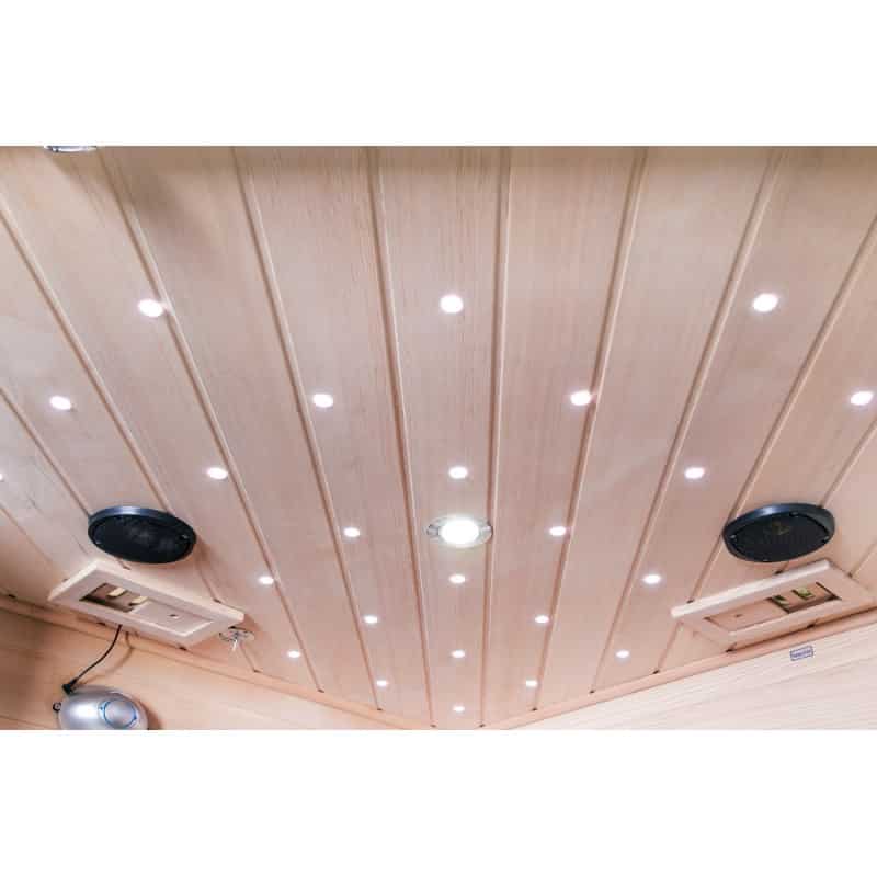 Sauna Traditionnel Finlandais Luxe 3 PLACES - MARVIK 3 - Quality Spa