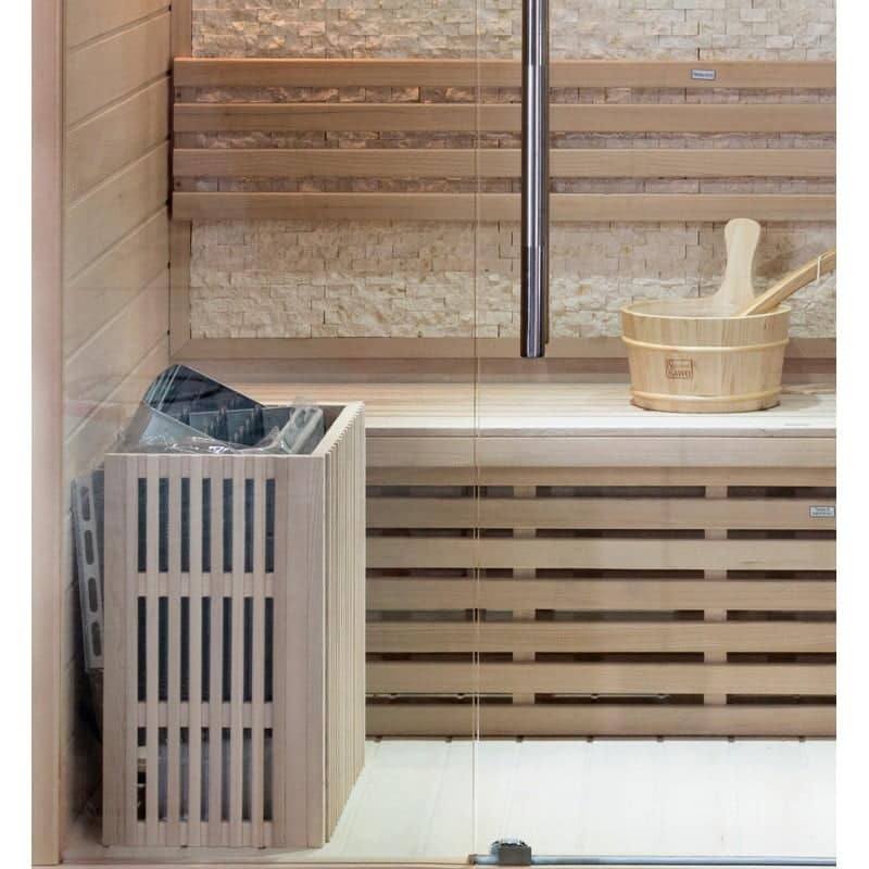 Sauna Traditionnel Luxe 4 PLACES - HEMTOR 4 - Quality Spa