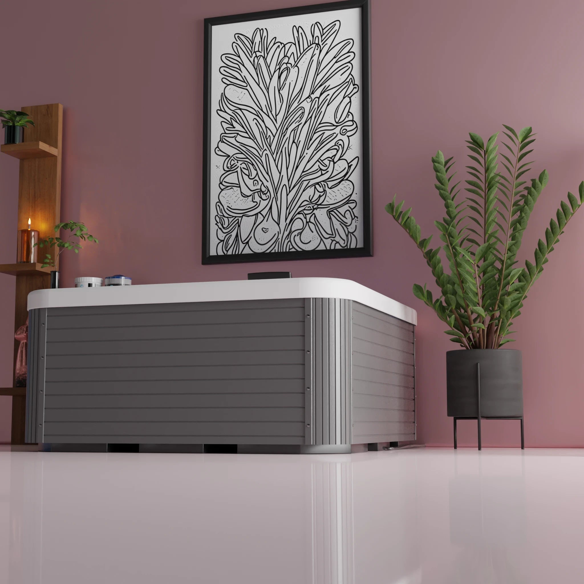 Spa 4 places Alméria Confort - Quality Spa