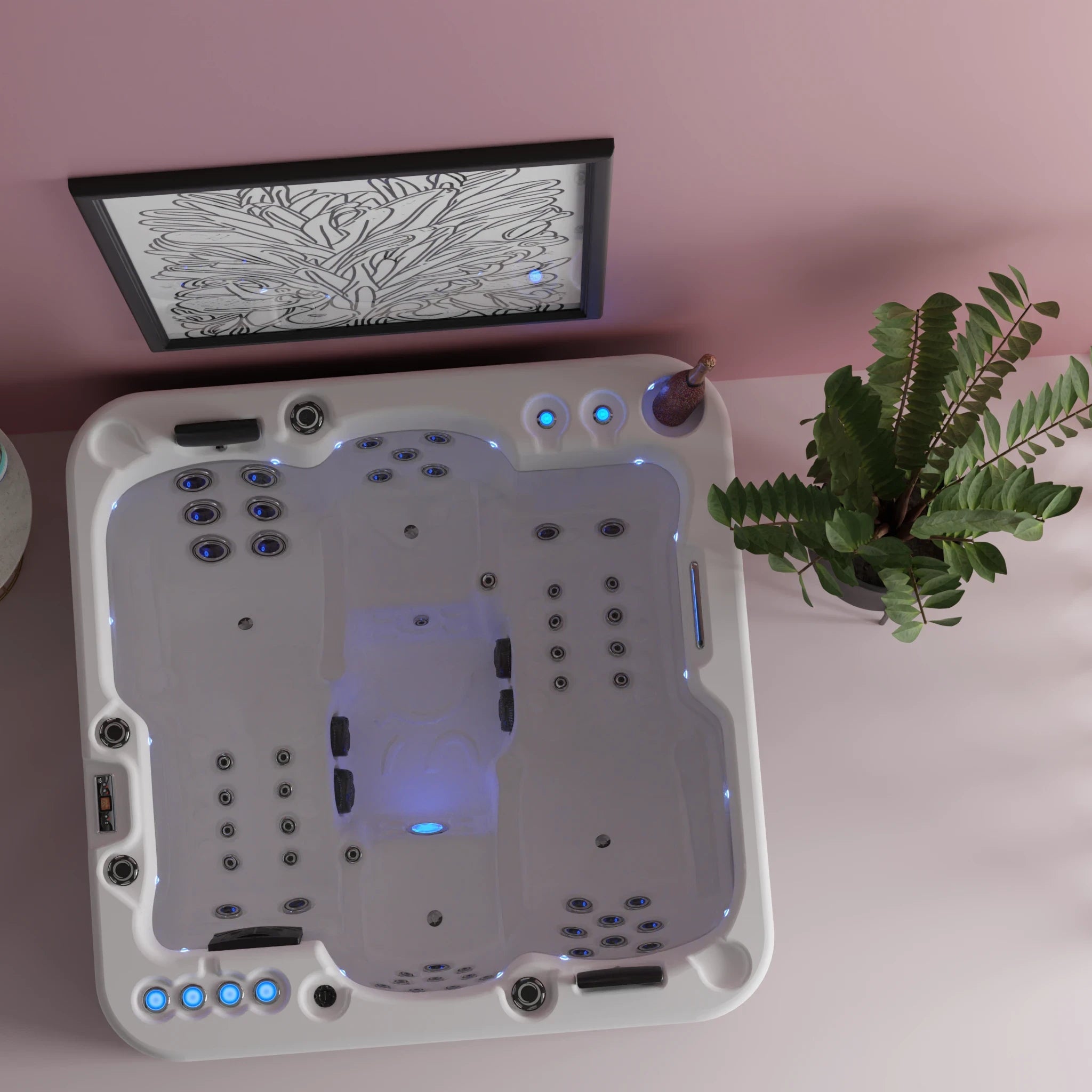 Spa 4 places Alméria Confort - Quality Spa