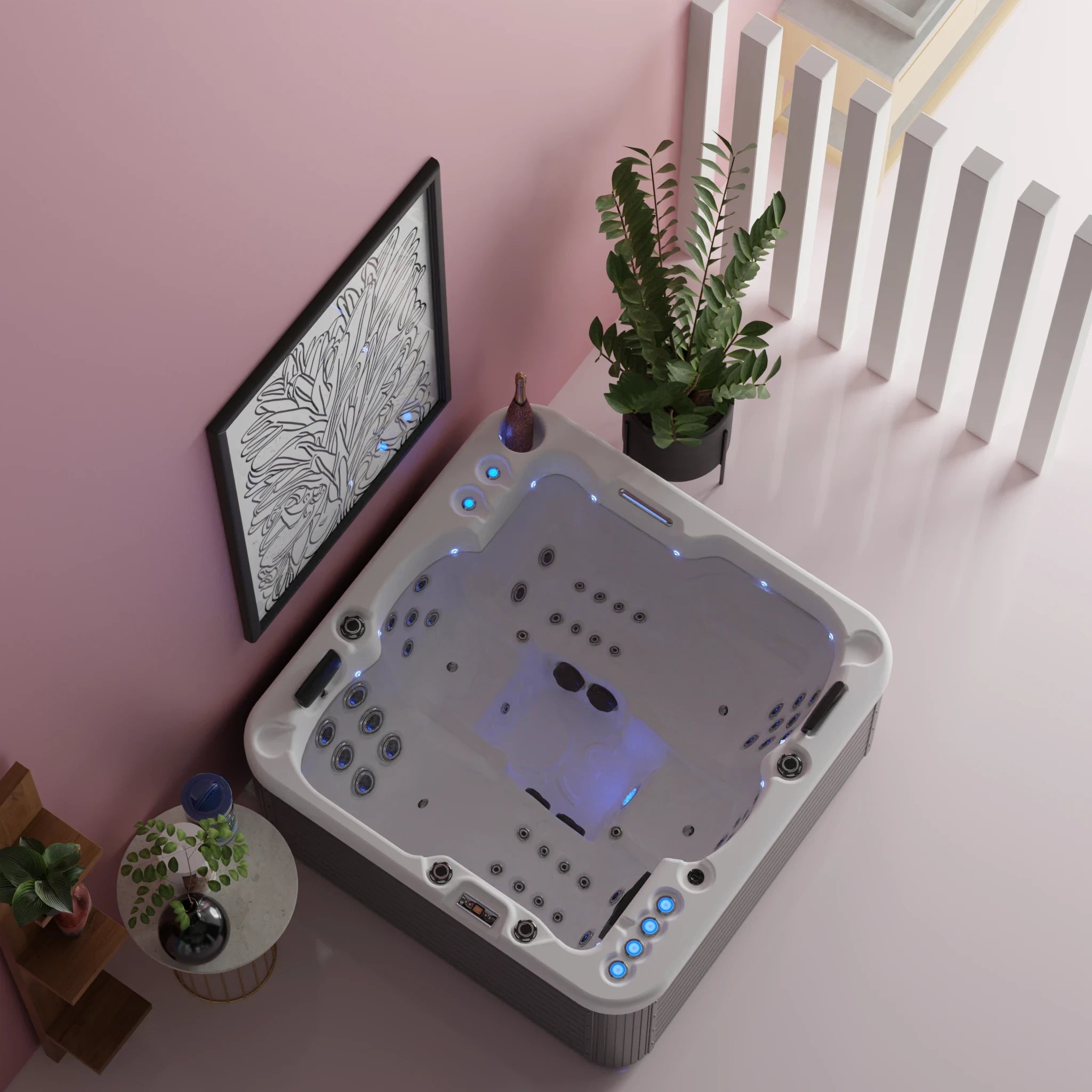 Spa 4 places Alméria Confort - Quality Spa