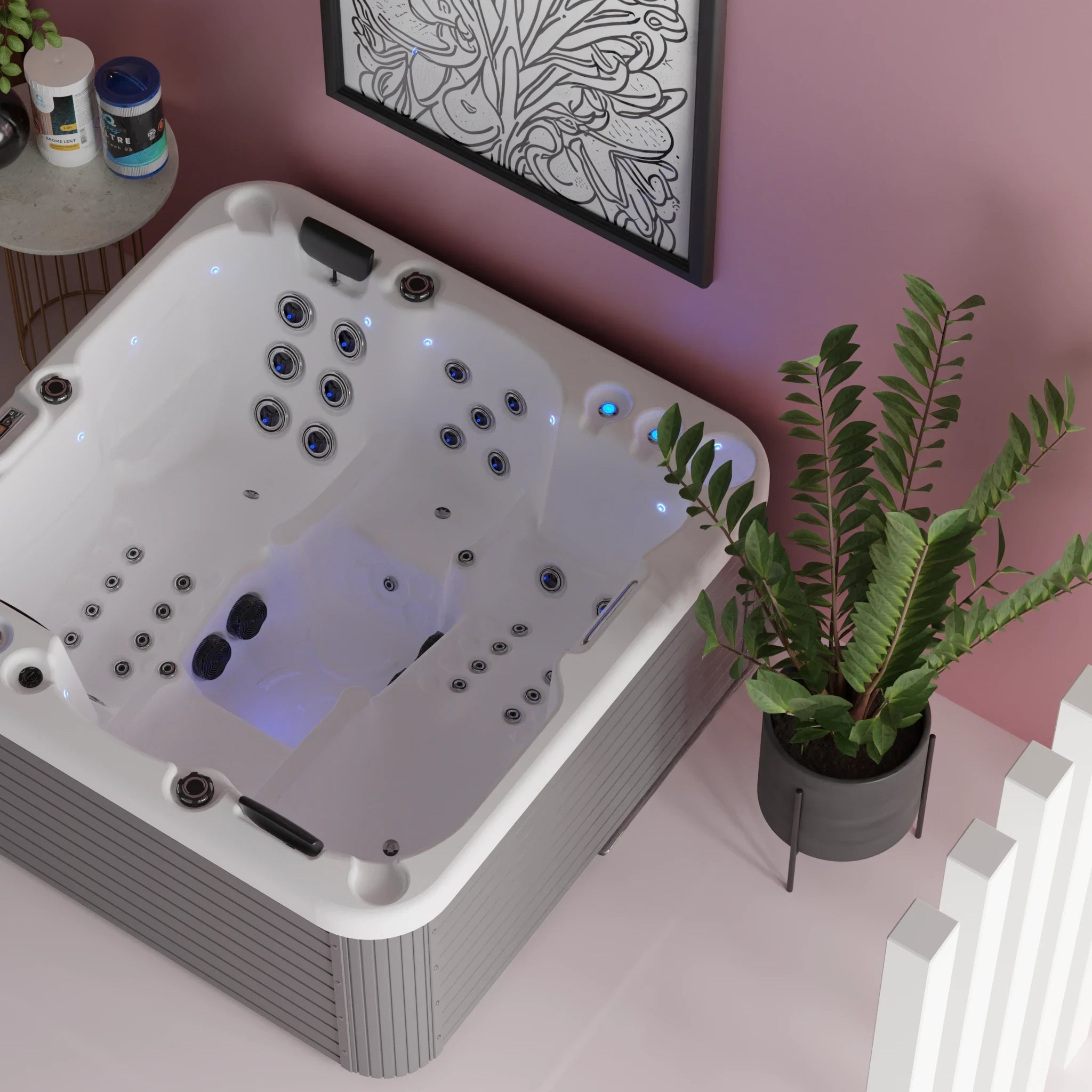 Spa 4 places Alméria Confort - Quality Spa