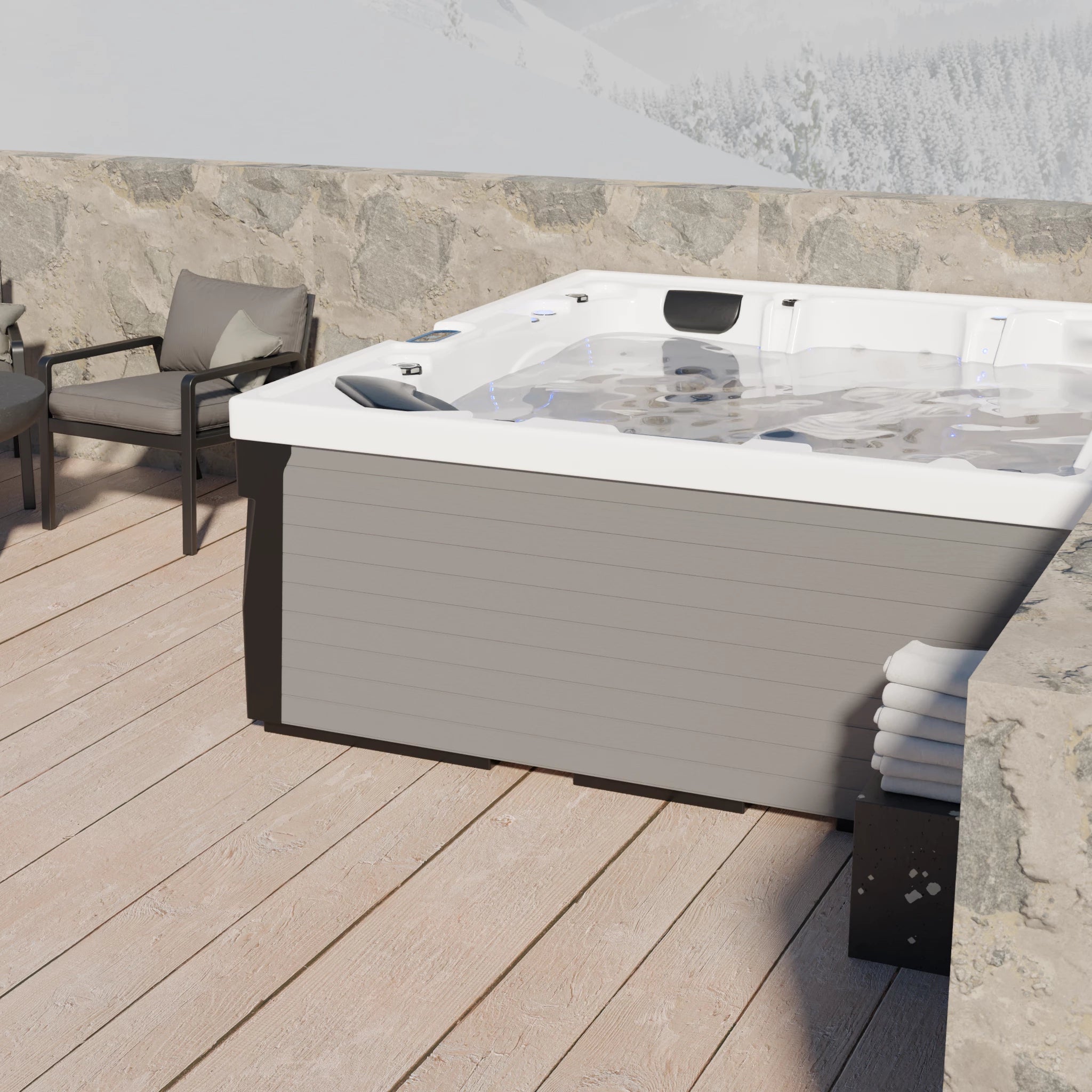 Spa 5 places Lucciana Confort - Quality Spa