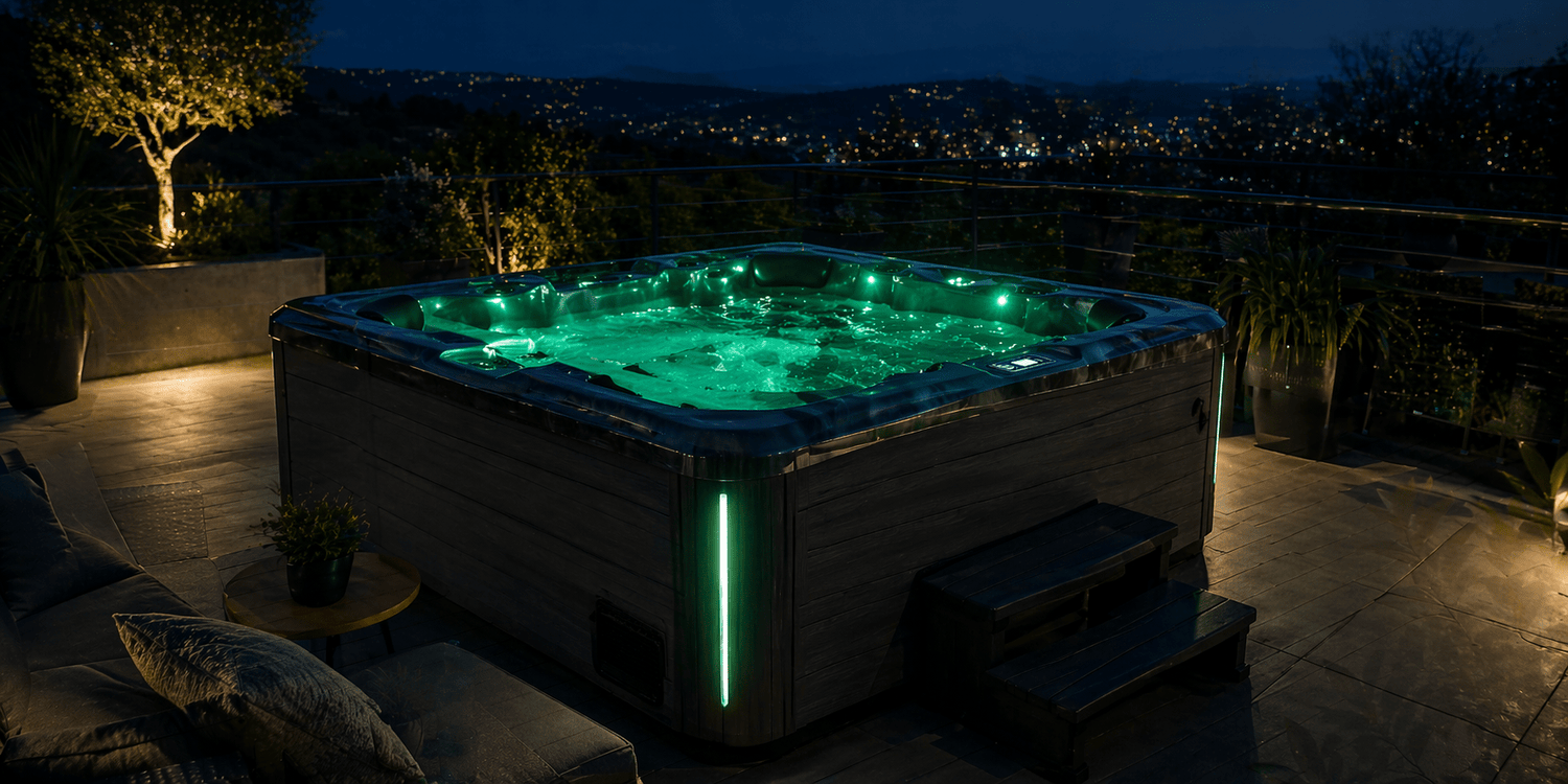 Chromothérapie spa jacuzzi : guide complet pour un bien-être coloré à domicile - Quality Spa