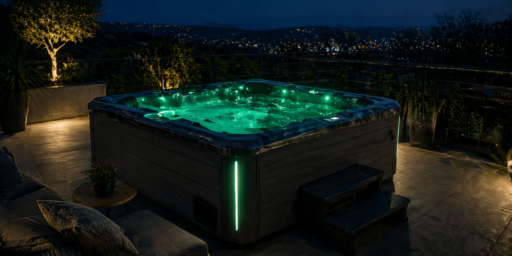 Chromothérapie spa jacuzzi : guide complet pour un bien-être coloré à domicile - Quality Spa