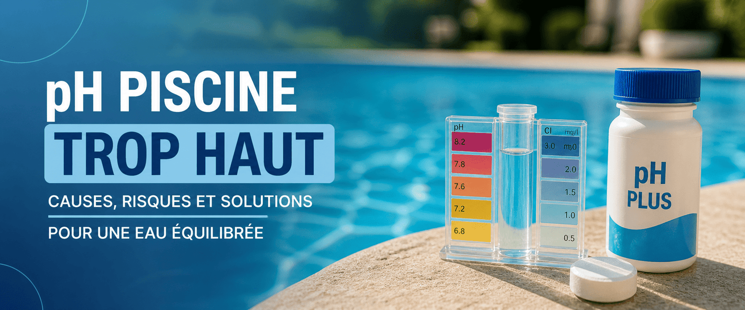 pH piscine trop haut : causes, risques et solutions pour une eau équilibrée - Quality Spa