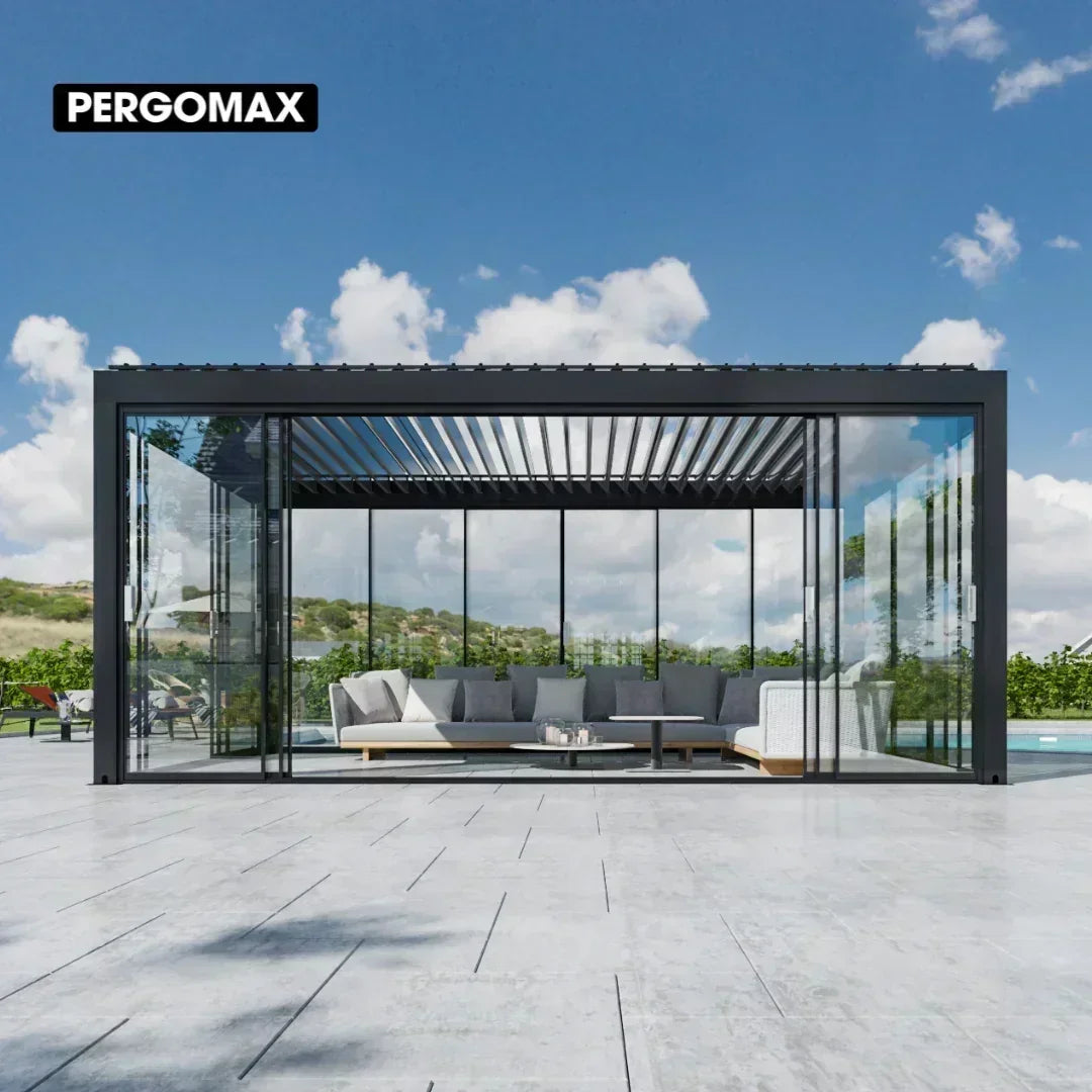9x4m Pergola Bioclimatique : Gamme Signature