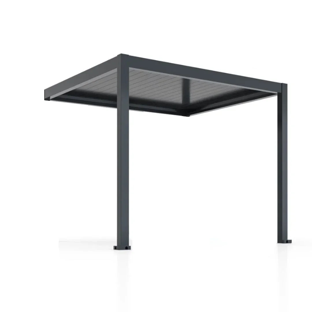 3x3m Pergola Adossée Bioclimatique : Gamme Nova