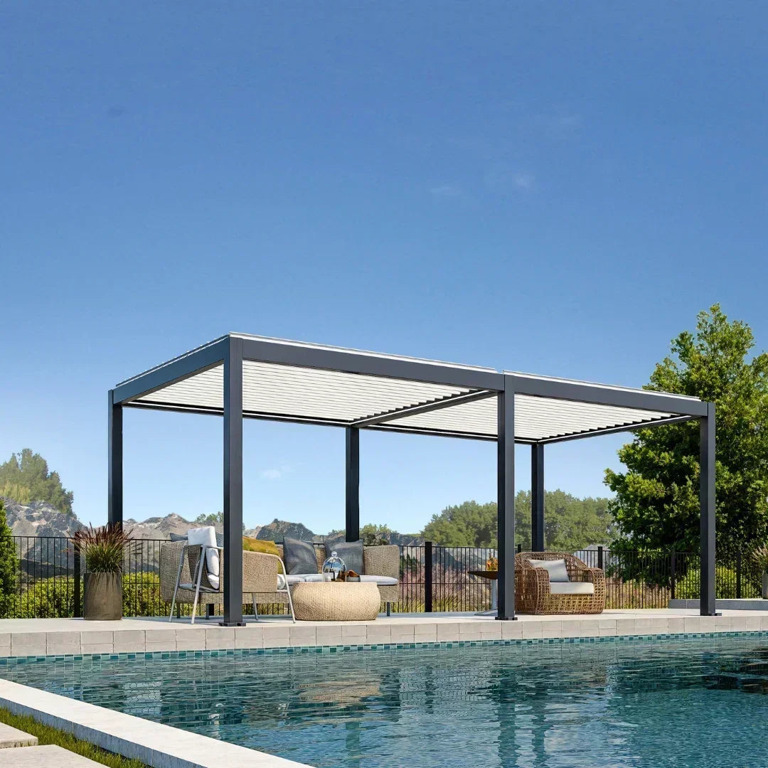 4x3m Pergola Bioclimatique : Gamme Nova