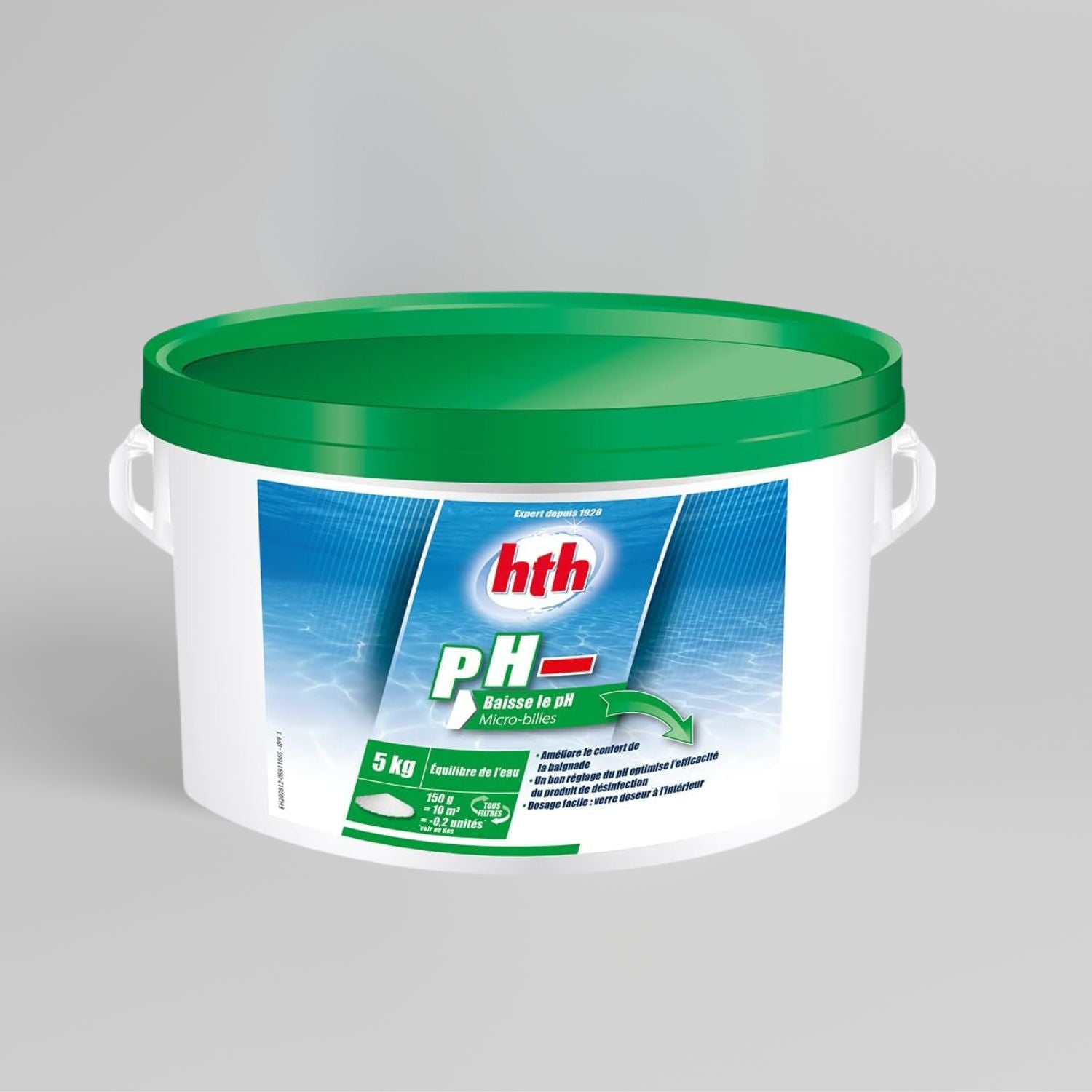 HTH pH MOINS pour Spa ou Jacuzzi - 5 Kg - Quality Spa