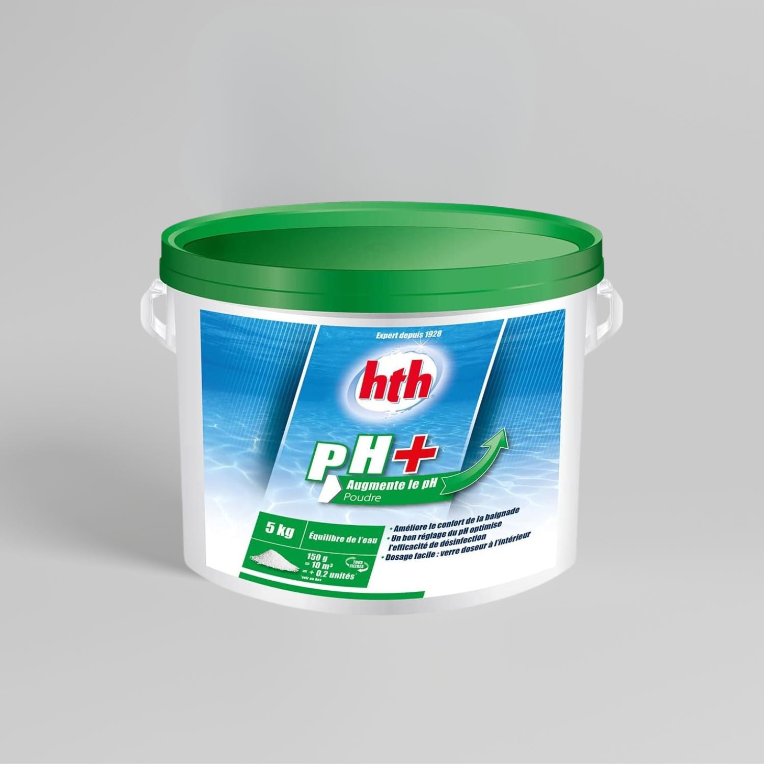 HTH pH PLUS pour Spa ou Jacuzzi - 5KG - Quality Spa