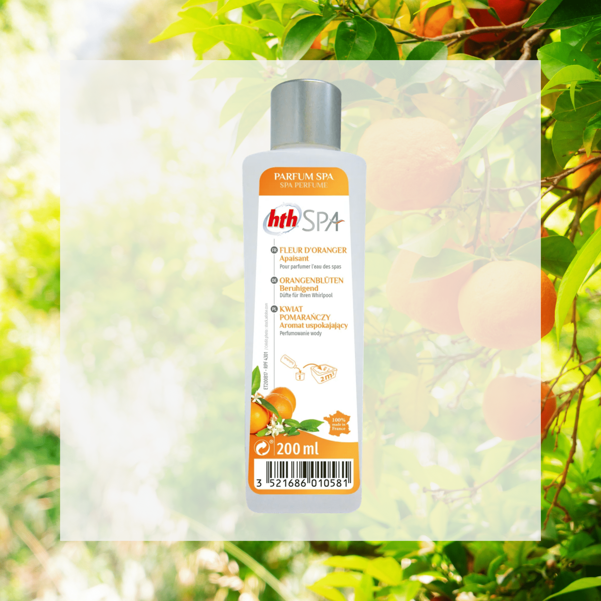 Parfum Fleur d'Oranger - Aromathérapie HTH Spa - Quality Spa