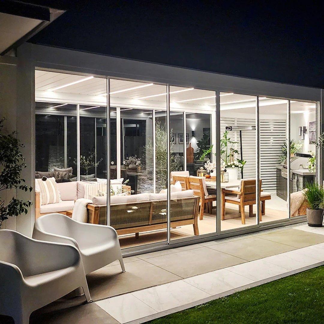 10x4m Pergola Bioclimatique : Gamme Alto - Pergomax
