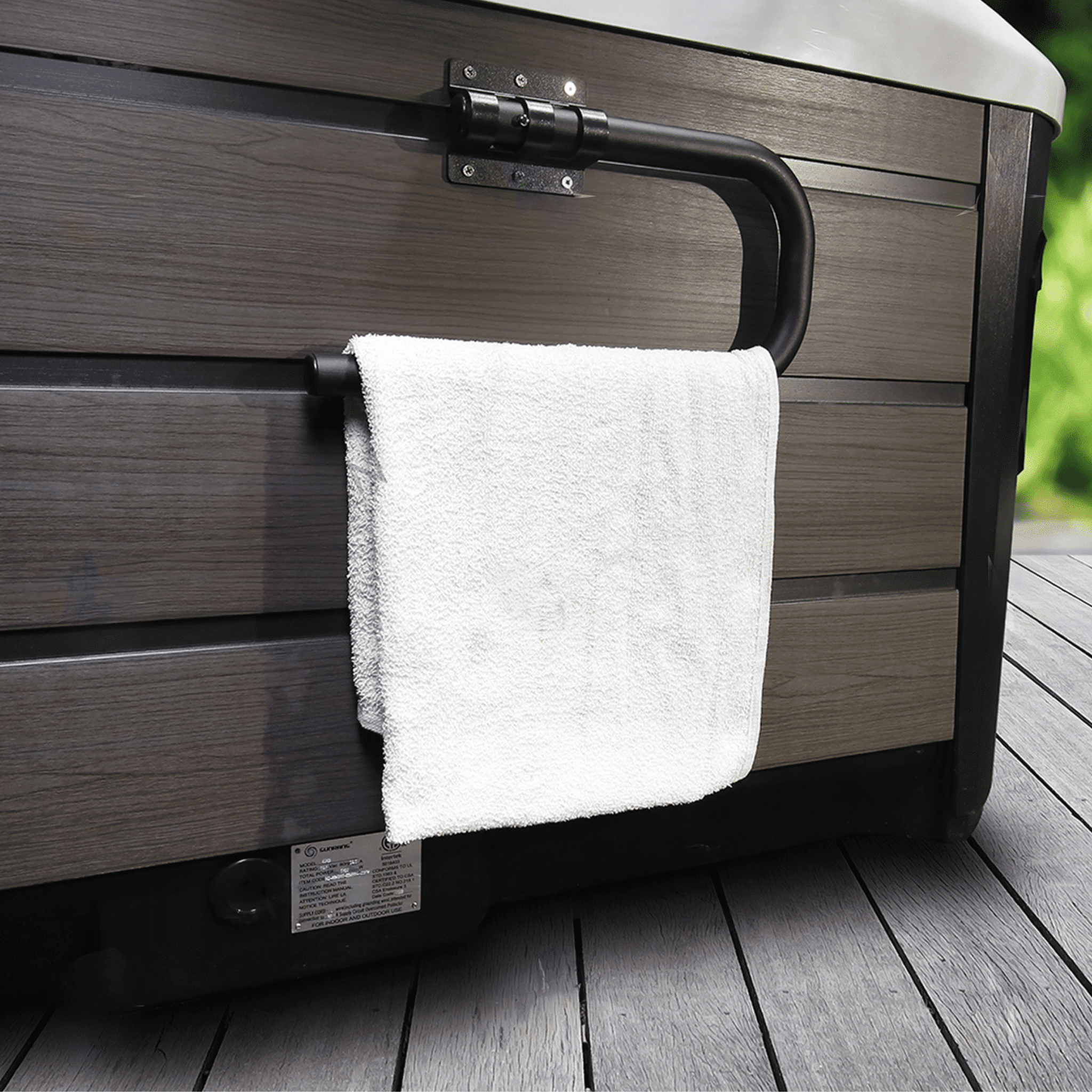 Porte Serviette amovible à fixer, pour Spa ou Jacuzzi - Quality Spa