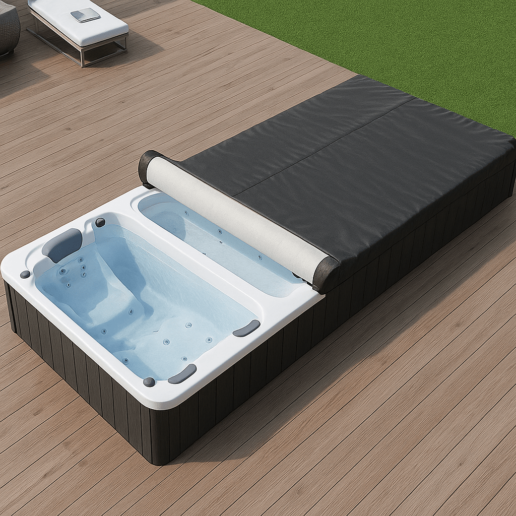 RollCover : Couverture enroulable souple pour Spa de nage - Quality Spa