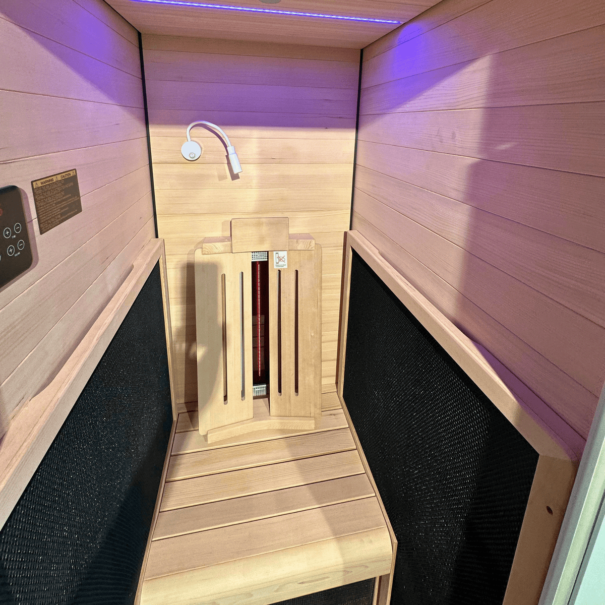 Sauna Infrarouge 1 place Luevo Professionnel - Quality Spa