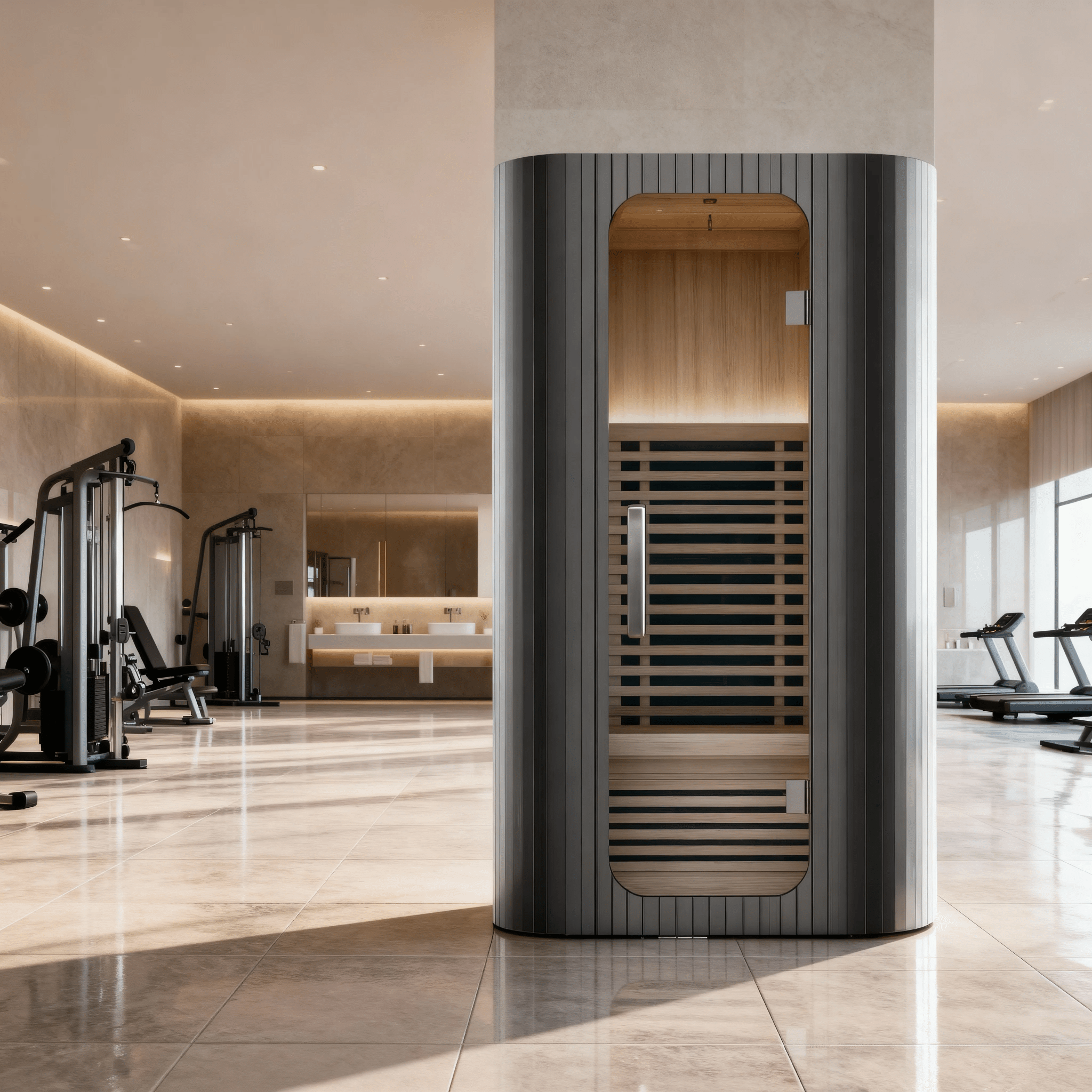 Sauna Infrarouge 1 place Tomane Professionnel - Quality Spa