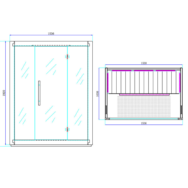 Sauna Infrarouge 3 places Edition PureWarm - Quality Spa