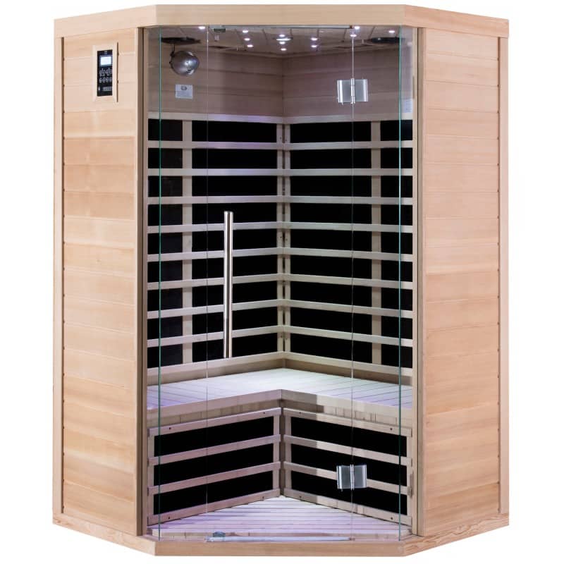 Sauna Infrarouge Luxe 3 PLACES - GRUSTA 2 - Quality Spa