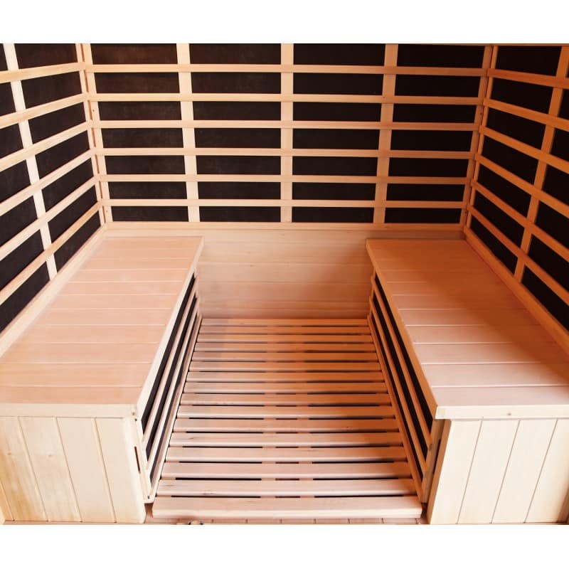 Sauna Infrarouge Luxe 4 PLACES - BRUKA 4 - Quality Spa