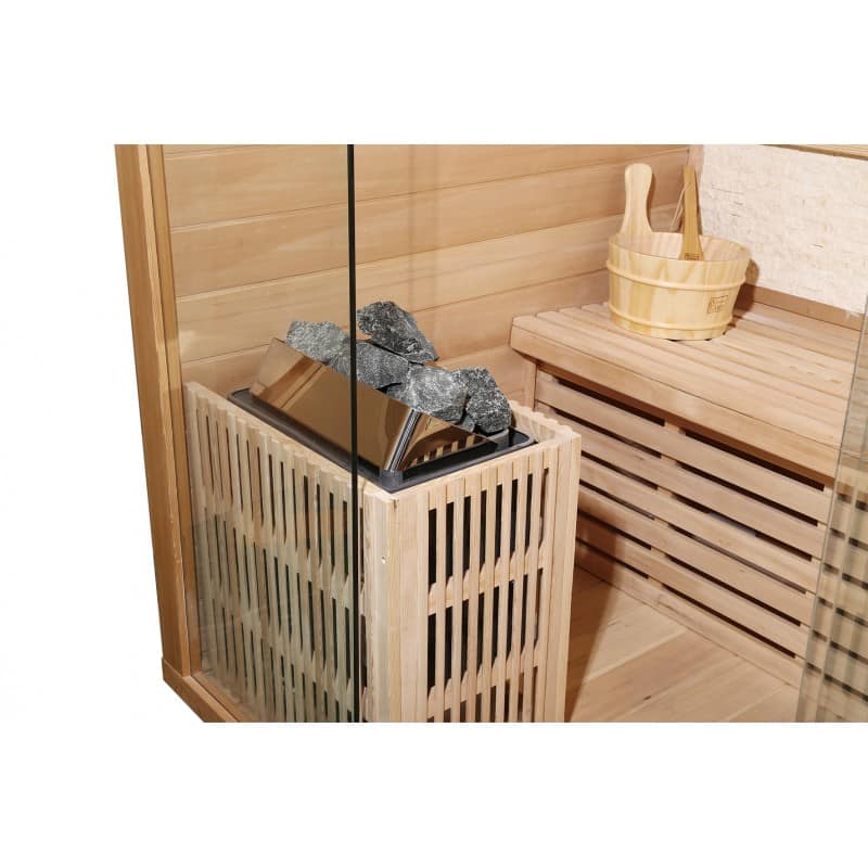 Sauna Traditionnel Luxe 3 PLACES - HEMTOR 3 - Quality Spa