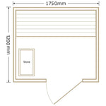 Sauna Traditionnel Luxe 4 PLACES - HEMTOR 4 - Quality Spa